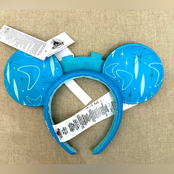 Disney Parks Retro Disneyland Marquee Sign Headband Minnie Ears